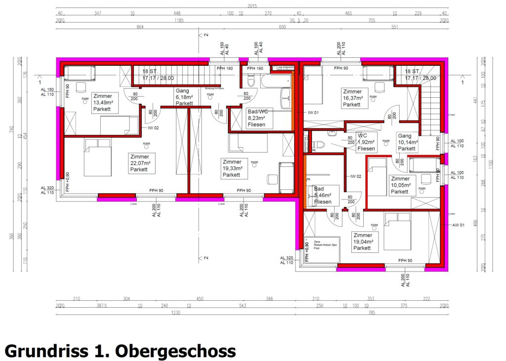 BVH Planung Doppelhaus Parndorf