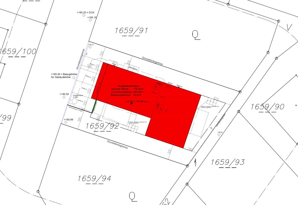 BVH Planung Doppelhaus Parndorf